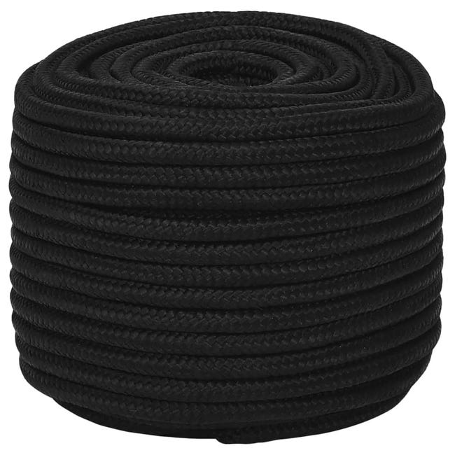 Maison Exclusive - Corde de travail Noir 12 mm 50 m Polyester