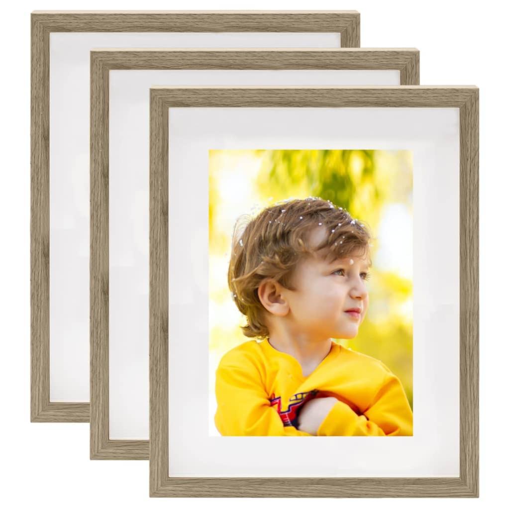CAQ Cornice Galleggiante In Metallo Vintage Oro – Doppio Vetro Per Foto 15x20cm – Orizzontale/Verticale