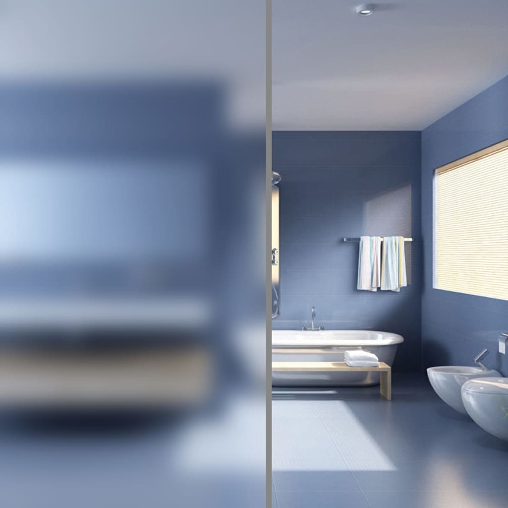 Maison Exclusive - Lámina adhesiva ventana esmerilada privacidad rayas  0,9x20 m