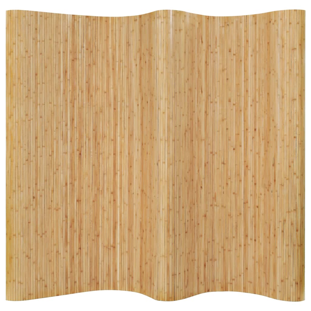 Maison Exclusive Biombo divisor de bambú natural 250x165 cm