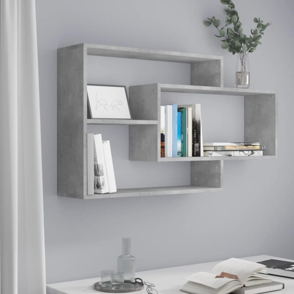 Coppia Mensole da Muro Rettilinee cm 40X12X60 - 36X10X56 - PICASSY RETOPPIA