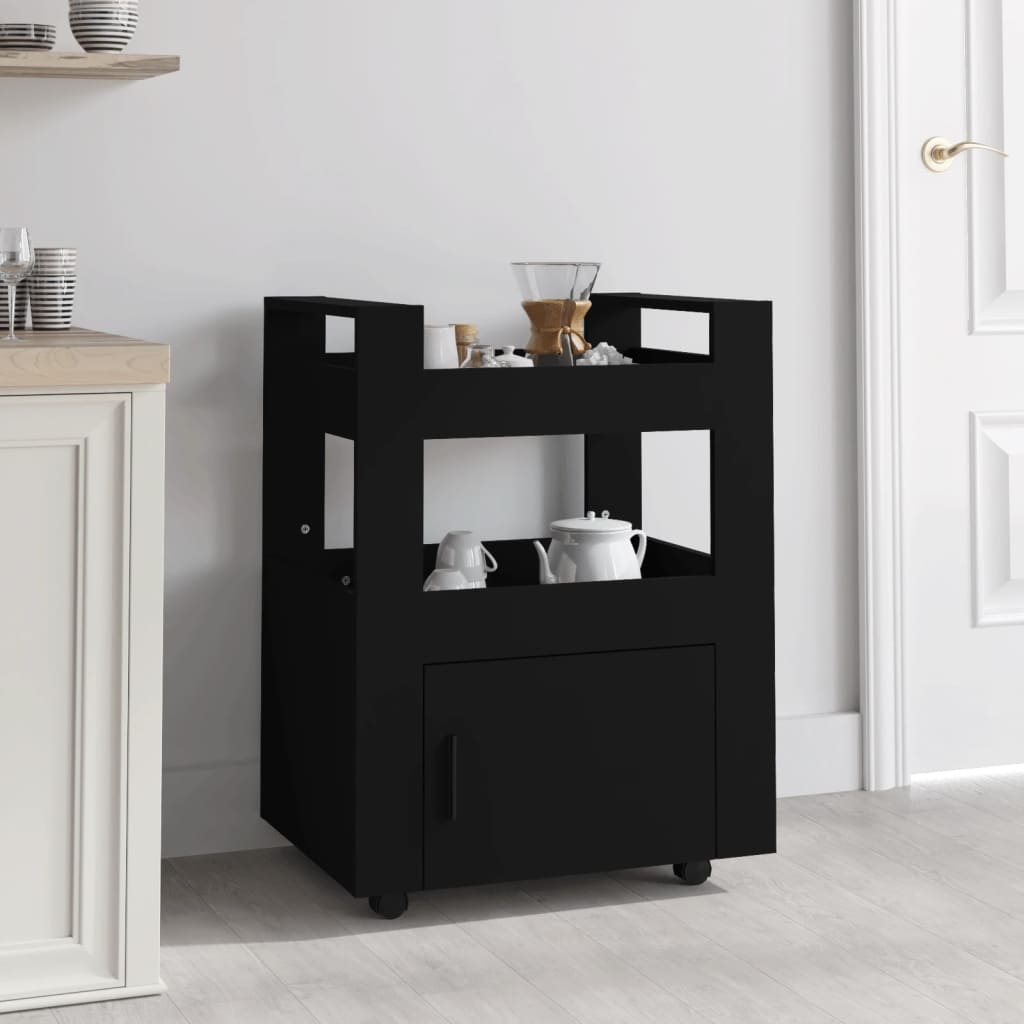 SoBuy Mobiletto cucina salvaspazio Carrello cucina con cassetti Credenza  soggiorno moderno con ruote Mobile dispensa L50*P37*A86 cm FKW12-W :  : Casa e cucina