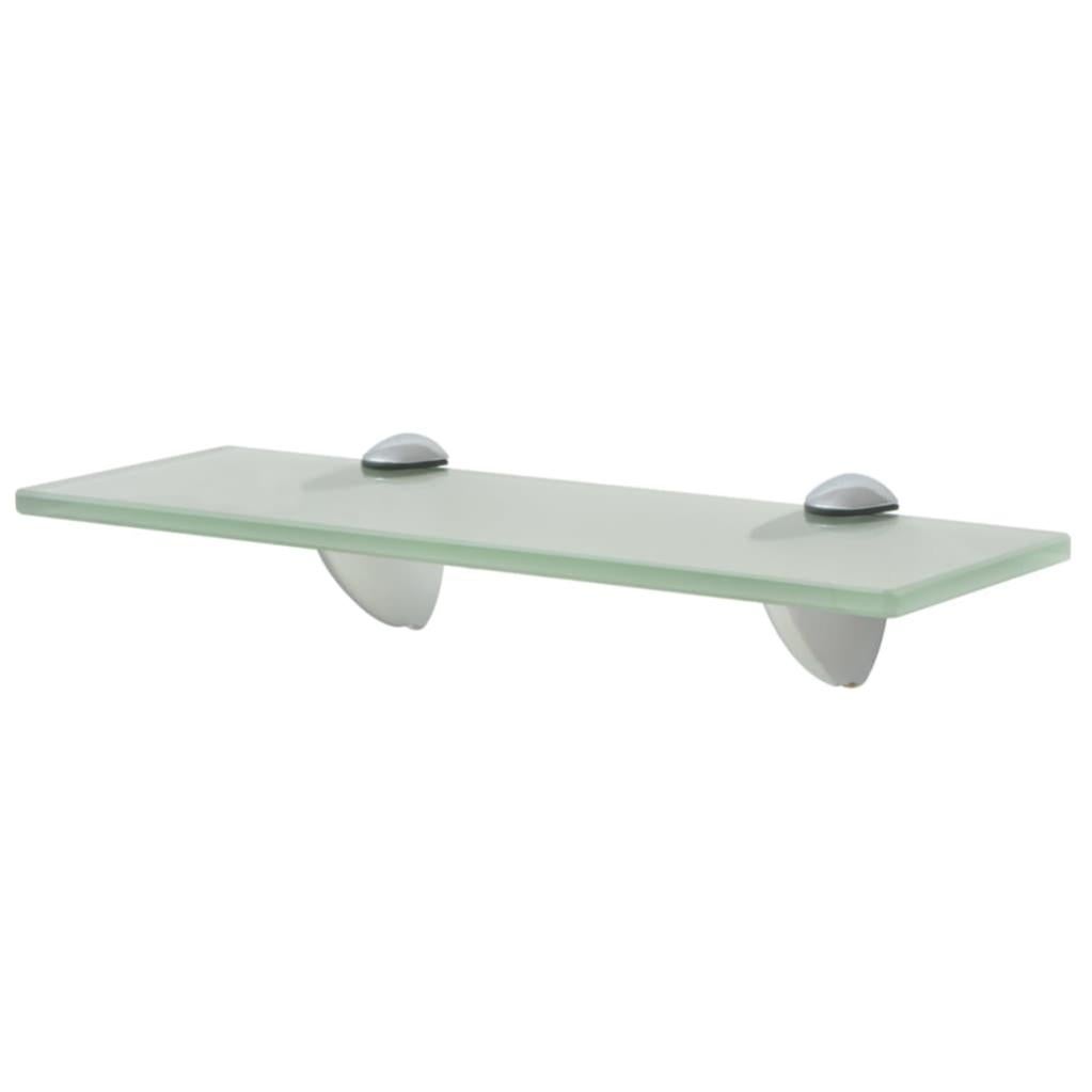 vidaXL Mensola Galleggiante in Vetro 30x20 cm Ripiano Muro Espositore Scaffale