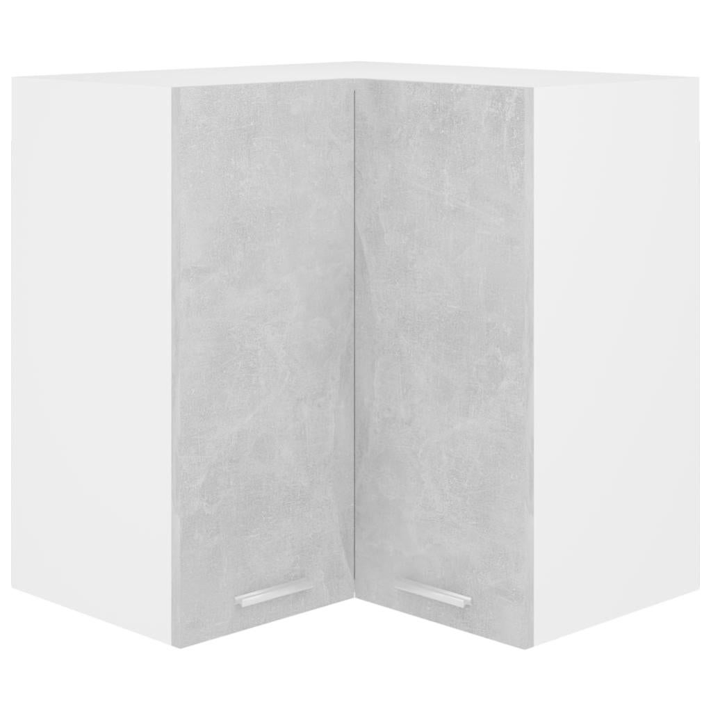 VIDAXL - Scarpiera Grigio Cemento 32x35x92 Cm In Truciolato