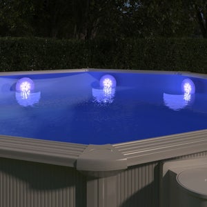 Lampe solaire flottante à LED Intex pour piscine