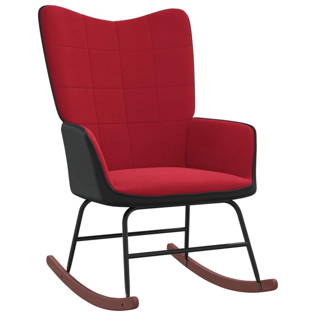 ELFJOY Lot de 2 coussins de chaise à bascule extra larges antidérapants