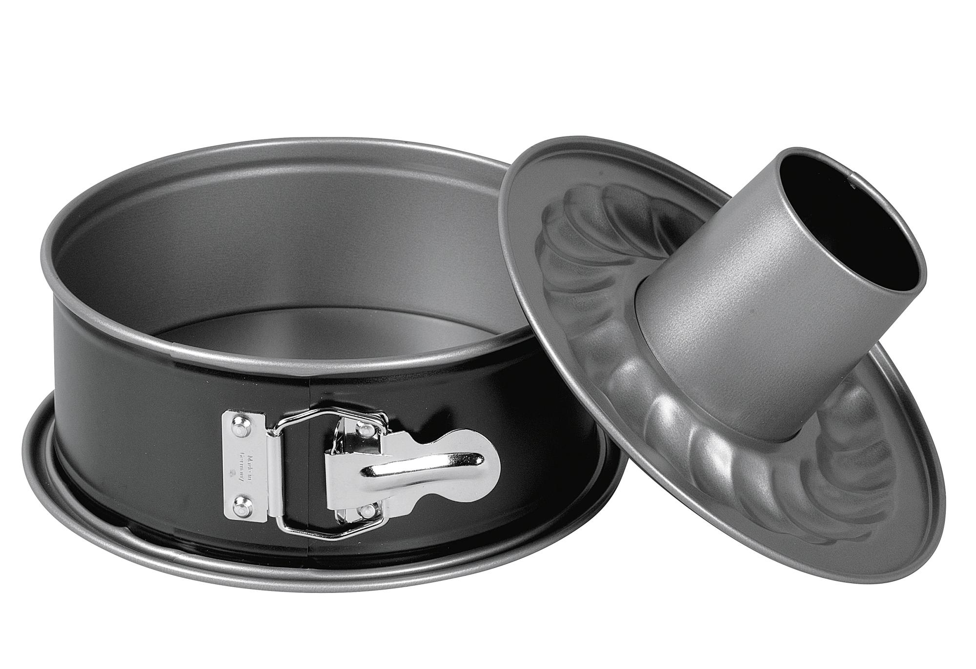 PushPan Tortiera Rotonda In Alluminio Anodizzato, Diametro 18 Cm, Fondo Sottile Anti-perdita, Guarnizione Silicone - 2