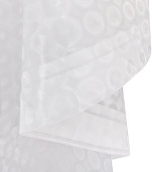 Furlinic Tende Doccia Anti-Muffa Tessuto in Poliestere, Tende Doccia  Angolare Impermeabile &Lavabile,Bianco Tenda Vasca da Bagno con  Occhielli-120x213cm.