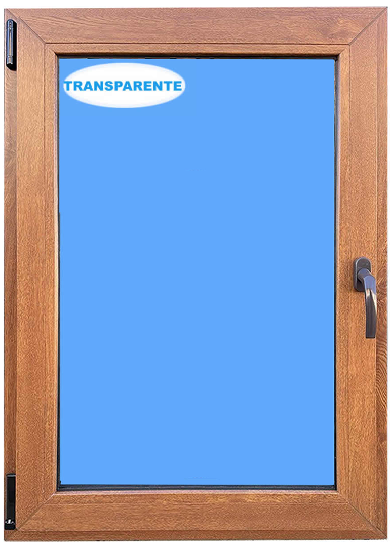 Ventana PVC 700x1000 Roble Dorado Oscilobatiente Izquierda Vidrio ...