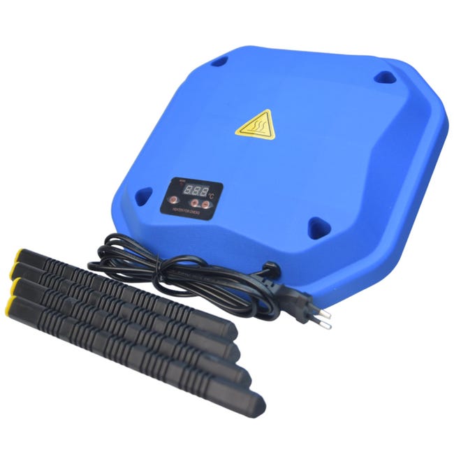 Chioccia Artificiale 66W Per Pulcini - Piastra Termica 40x60cm, Temperatura Regolabile 10-70°C - Foto 7