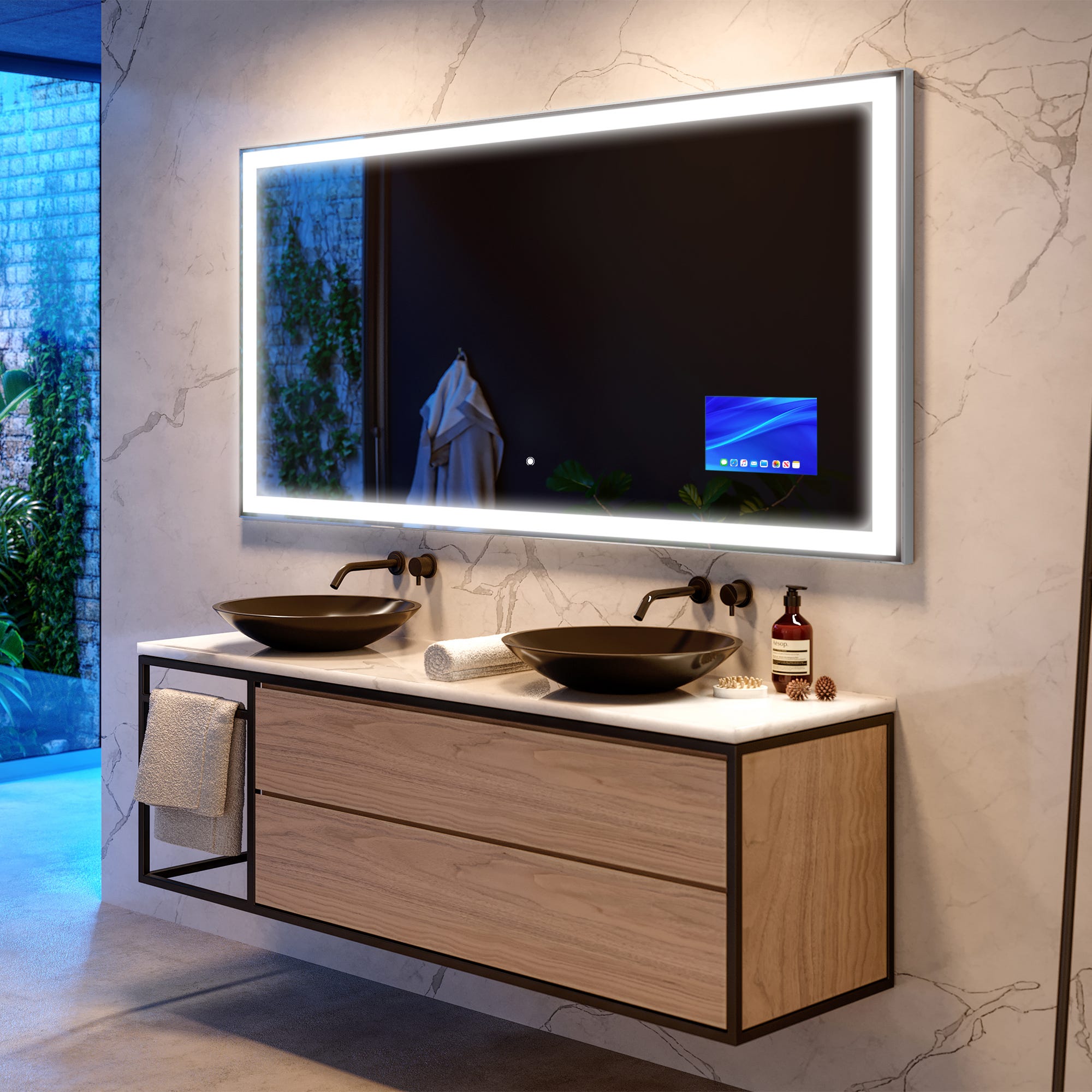 Espejos Inteligentes, bluetooth e iluminación Led para tu baño -  Iluminación.Net
