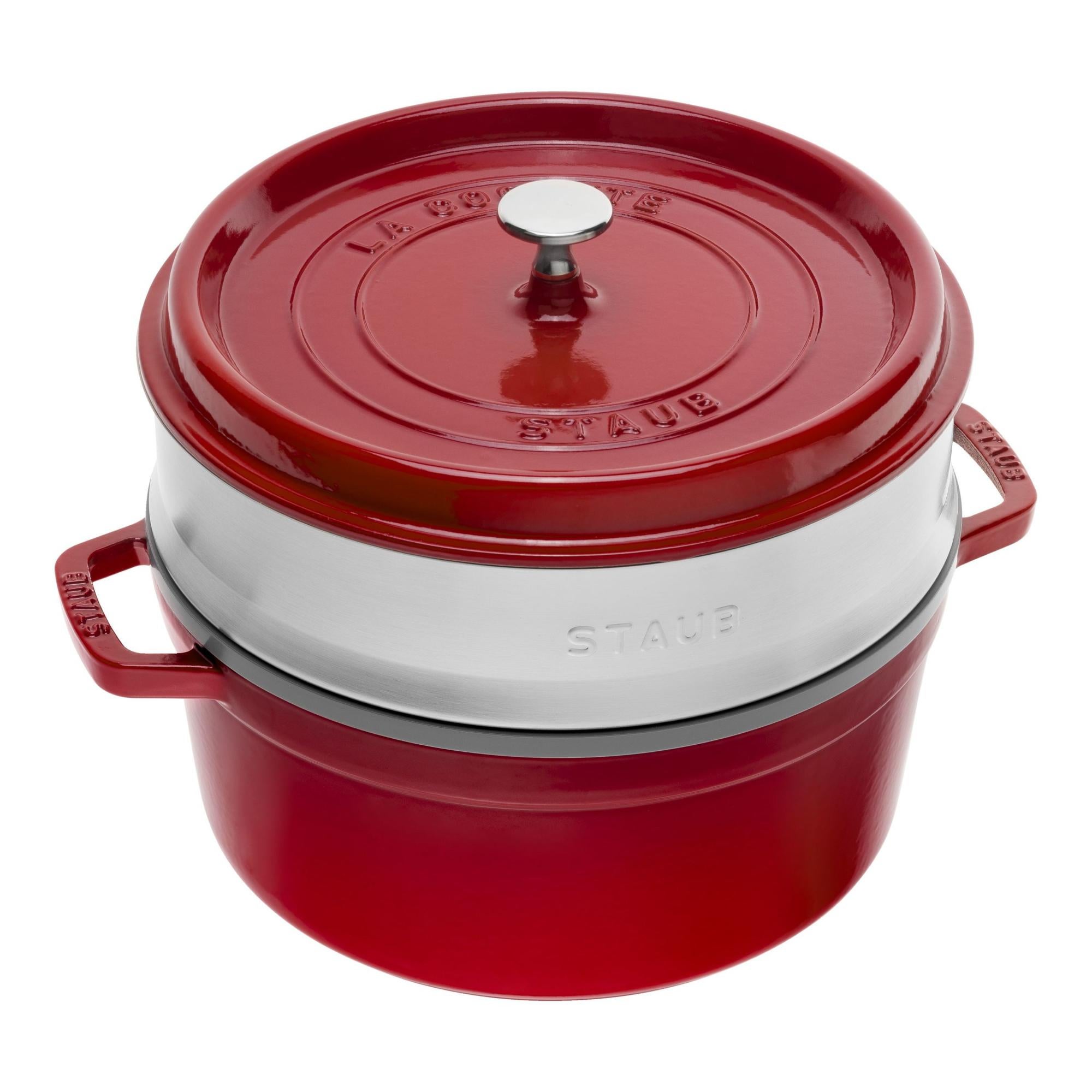 Kamberg Cocotte 3 Pièces 38x26 Cm – Fonte D'Aluminium Revêtement Pierre, Couvercle Verre, Tous Feux Y Compris Induction, Sans PFOA