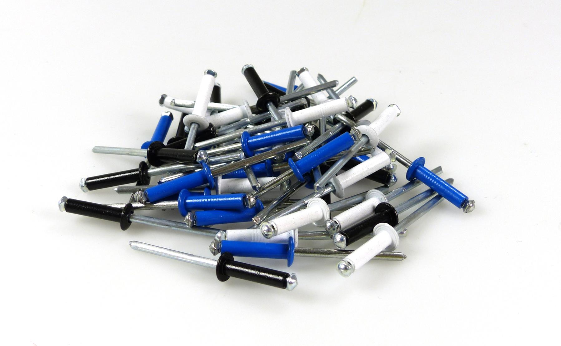 PRECISIONSTEEL 48 rivets alu ø4,2mm blancno Leroy Merlin