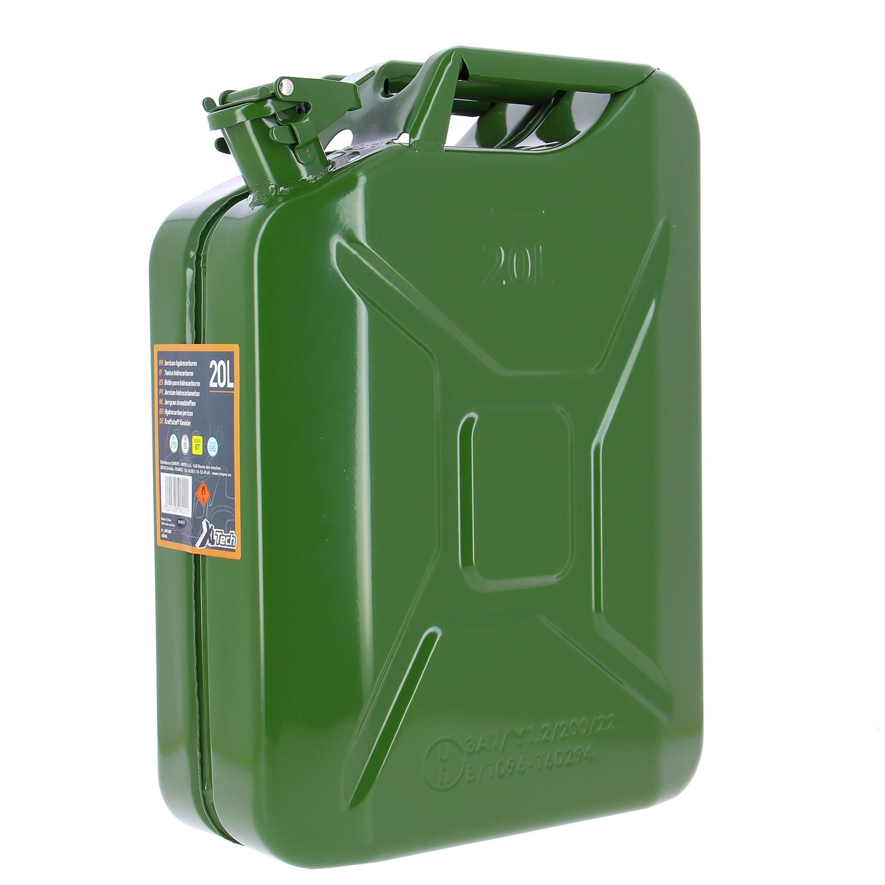 PRECISION STEEL jerrican US métal 20L Leroy Merlin