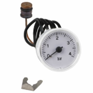 Manomètre radial pour pompe mesure pression eau filetage 8x13mm CAP