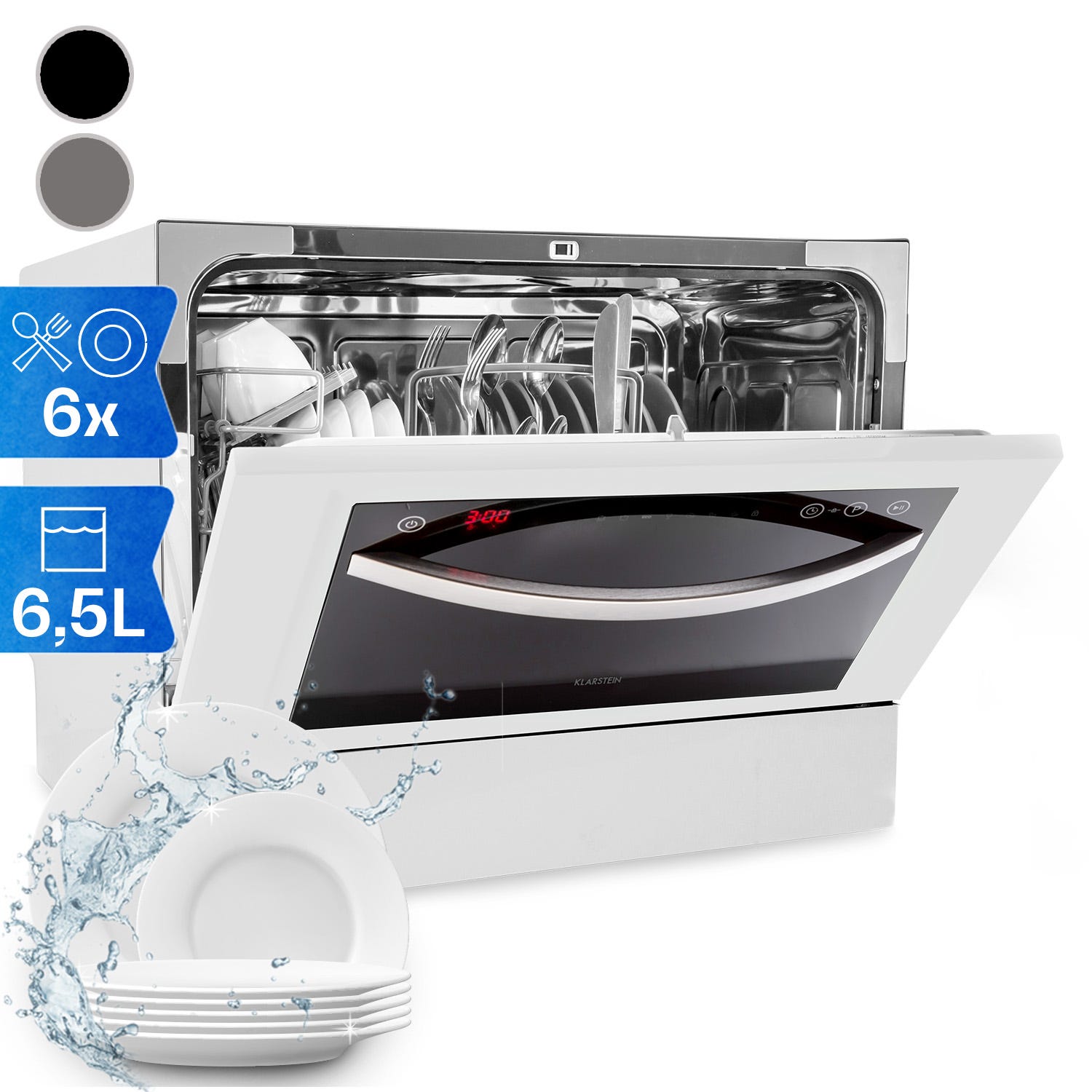 Lave-vaisselle Comfee Lave-vaisselle 6 couverts Commande tactile