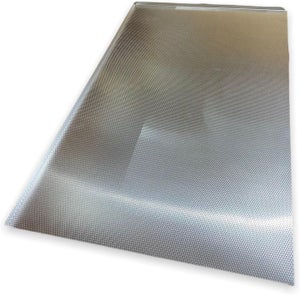 Protection aluminium sous-évier DELINIA l.86.8 x H.1 x P.51.5 cm