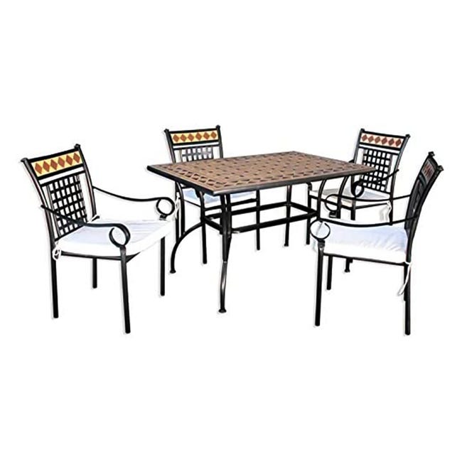 Ensemble Table et Chaise Table De Salle À Manger Pliante, avec Chaise De  Salle À Manger, Moderne Minimaliste Table Pliante Simple Ensemble Table