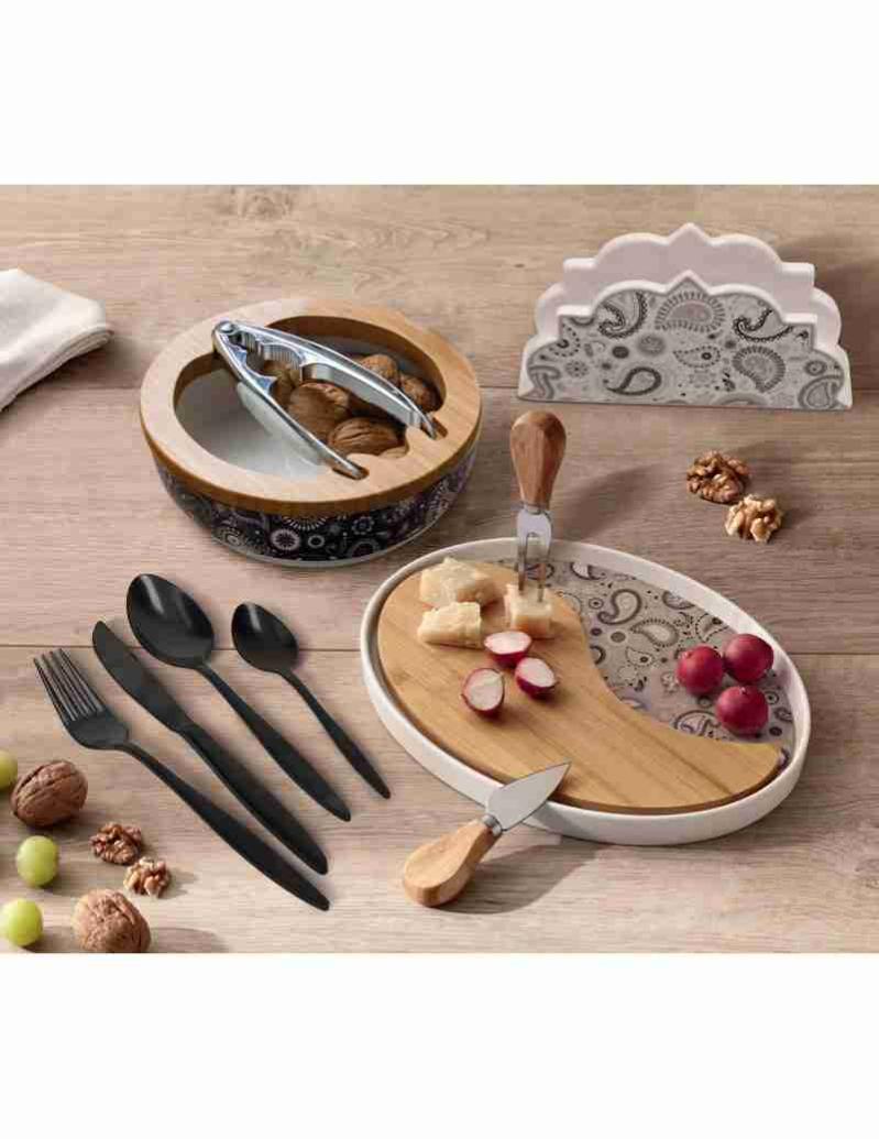 Avive - Ciotolina in Ceramica Decorata Linea Canton Acqua Marina 20