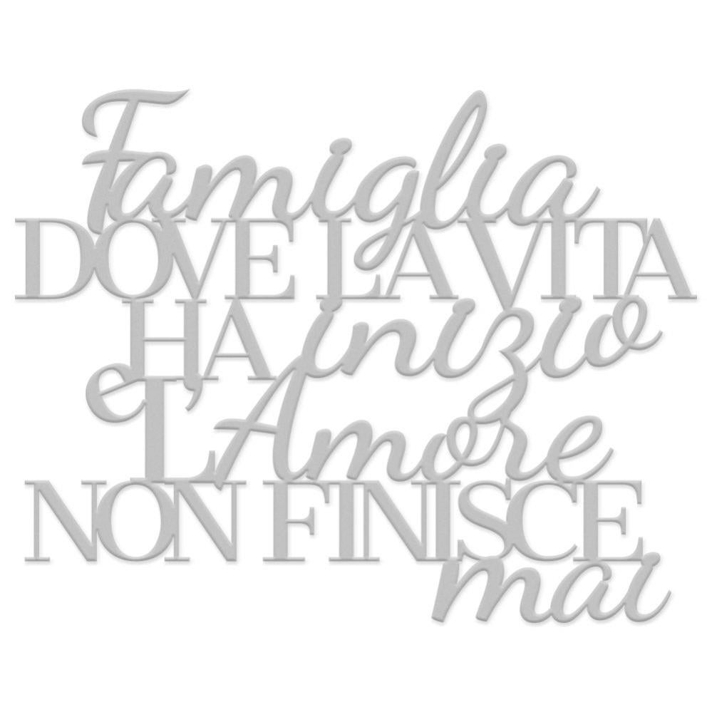 Scritta in Legno con frase Ti Amo mamma - decorazione casa idea regalo