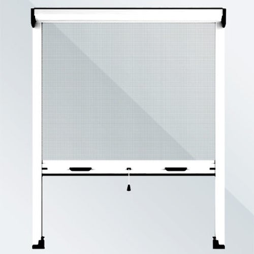 Mosquiteras enrollables color blanco 130x140 - cortinadecor
