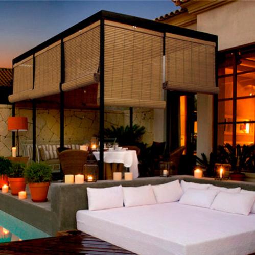 Persianas alicantinas persianas alicantinas de madera color nogal oscuro 102x180 - cortinadecor