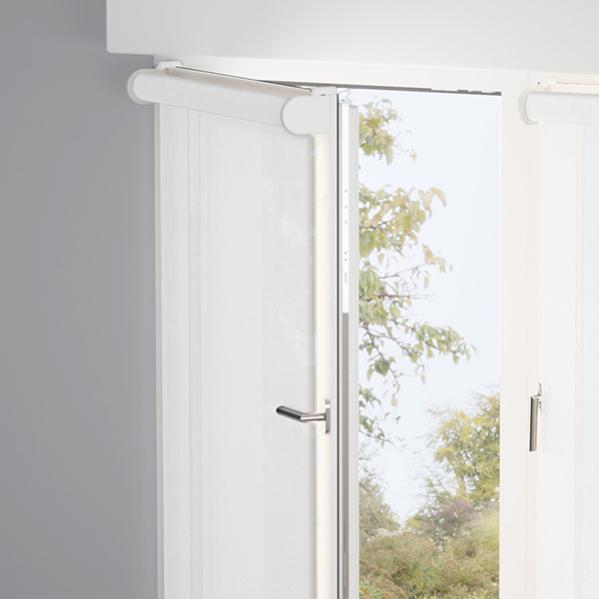 Estores enrollables sin taladrar traslúcidos loneta resinada color nuclear 51x130 - cortinadecor