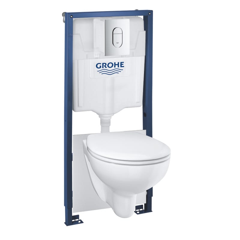 Grohe Pack WC B ti support Rapid SL WC Bau Ceramic sans bride