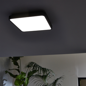 Luminaire extérieur moderne noire, Figo, IP44