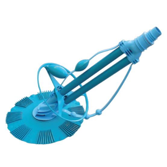 Siqua Limpiafondos De Piscina De Martillo Compacto. Limpia Piscinas Fondos Y Paredes. Incluye Accesorios. Manguera De 10M.