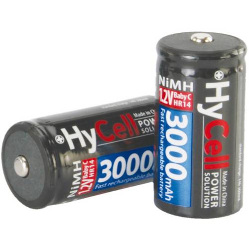 2 pc Pile rechargeable NiMH AA 3000 mAh 1,2V