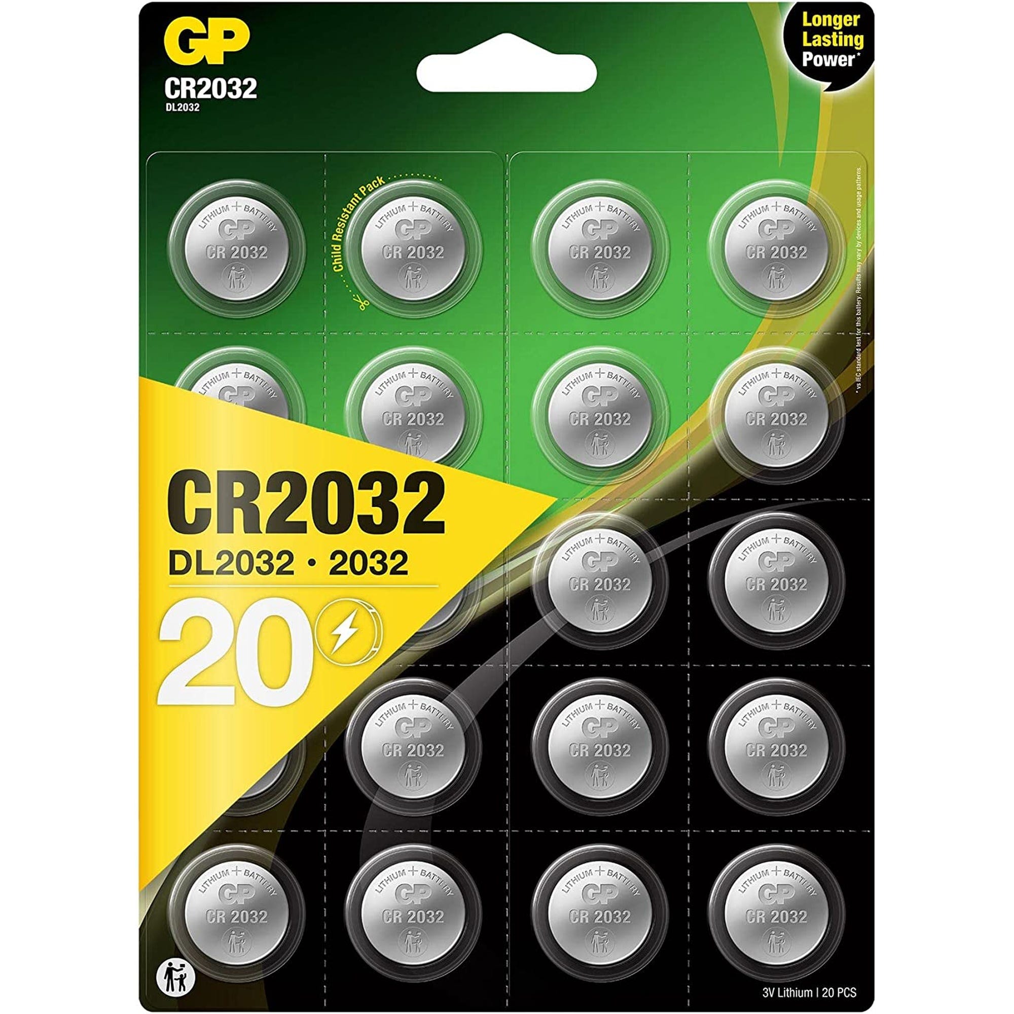 CR2032 / pila de botón de litio (3V)