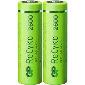 EXTENSILO Piles rechargeables AA Mignon, 5 pcs pour divers appareils  (920mAh, 3,7V, Li-ion)