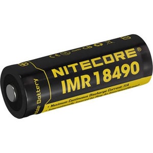 NiteCore NL1826 Pile rechargeable spéciale 18650 Li-Ion 3.7 V 2600 mAh