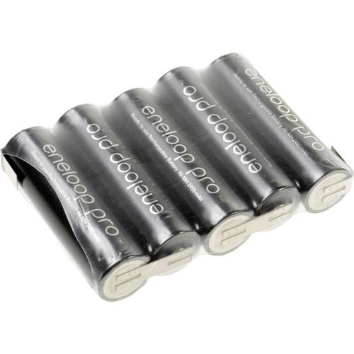 Pack de piles rechargeables 5x LR6 (AA) NiMH Panasonic 134690 6 V