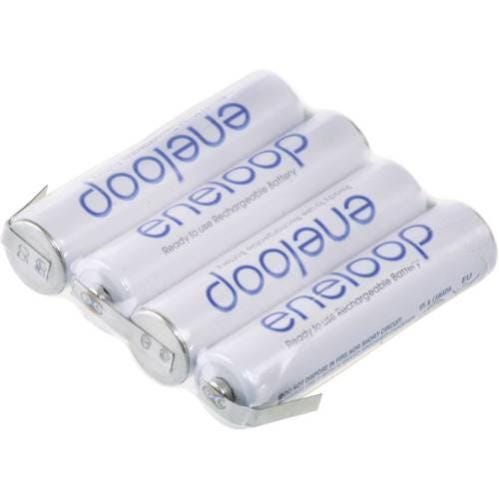Pack de piles rechargeables 4x LR3 (AAA) NiMH Panasonic 126872 4.8