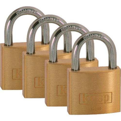Lucchetto Ruck, Ottone, Interno, Arco In Acciaio, 40 Mm, 2 Chiavi Thirard 82286755