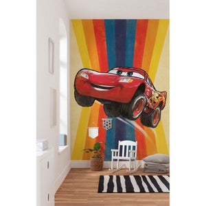 Poster Géant Xxl Disney Cars Flash Mcqueen Et Sally Carrera 360x270 Cm à  Prix Carrefour