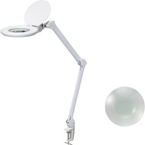 Lampe-loupe - 5 δ - 820 lm - 10 W - De table - Avec pied