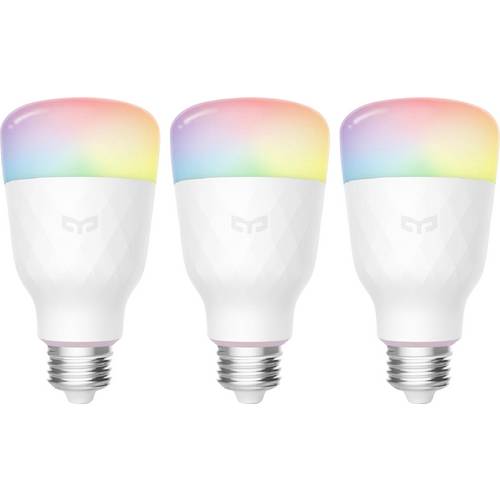Yeelight Ampoule à LED CEE 2021 A+ (A++ E) Smart 1S Color Bulb Set 3C E27 8.5 W RVB Leroy
