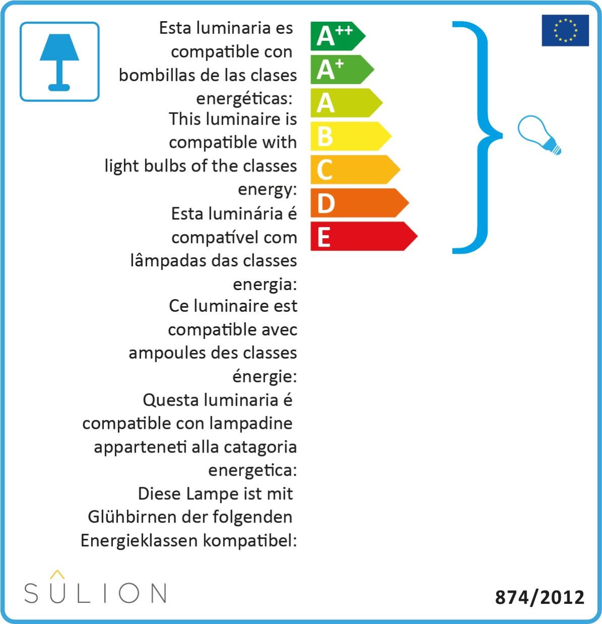 Lampada da terra 1xE27 in finitura bianca e verde - 7