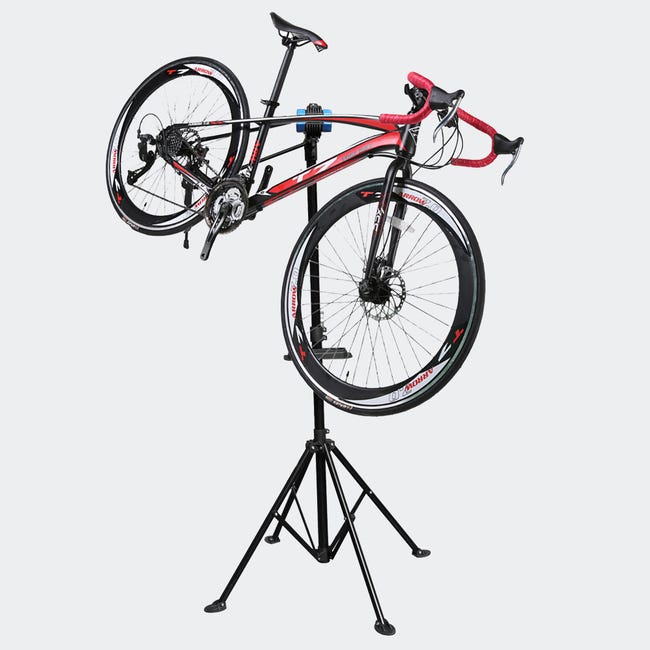 Pied D'atelier Pour Vélos Pivotant 360° Support De Montage 30kg