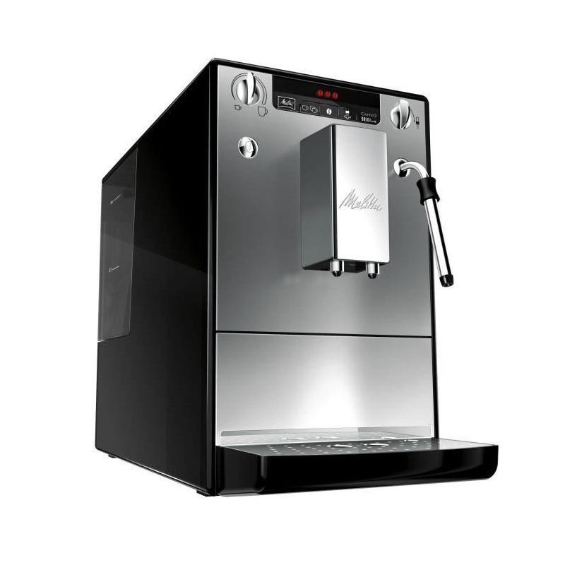 Cafetera superautomática - Melitta E 950-777, 1400 W, 2 tazas, Sistema  extracción aroma, Inox.  Iguala. » Chollometro