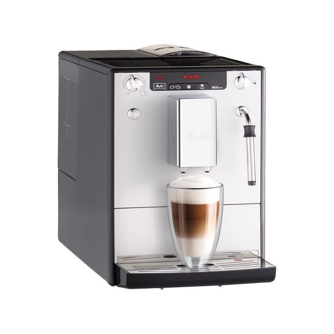 Espressos deliciosos en un minuto con esta cafetera superautomática Melitta  que ofrece lattes muy cremosos y