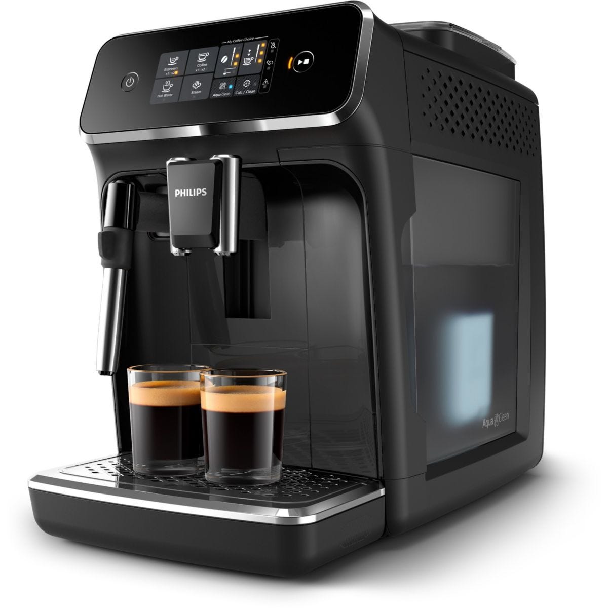 Macchina per caffè Espresso, macchina per Latte e Cappuccino, viene fornita  con montalatte lavabile in lavastoviglie
