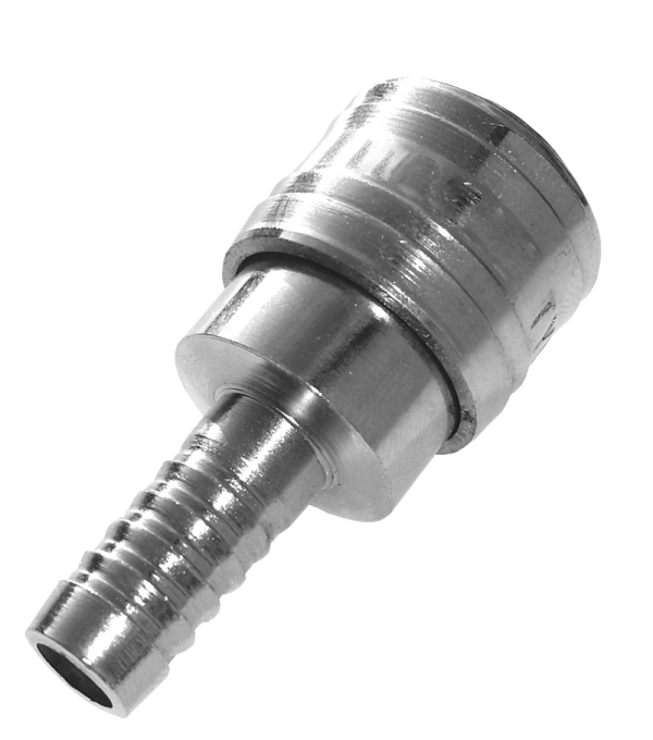 Raccord insert cannelé ° 6 mm pour tuyau air comprimé compresseur M
