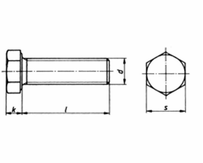 Vis à Tête Hexagonale M10 X 75 Mm – Acier BZP, Lot De 25, Marque R-TECH 337298