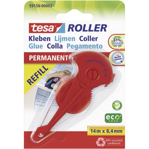 Tesa® Roller Colle Permanente Ecologo® (l X L) 14 M X 8.4 Mm 1 Pc(s) Tesa  59156-02-06