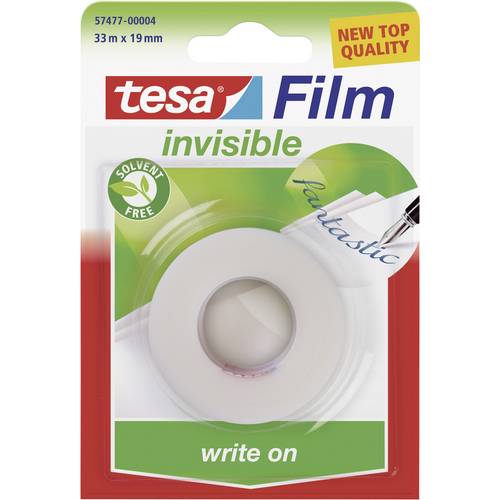 Tesafilm Invisible tesa 57477-00004-03 transparent (L x l) 33 m x 19 mm  acrylate 1 pc(s)