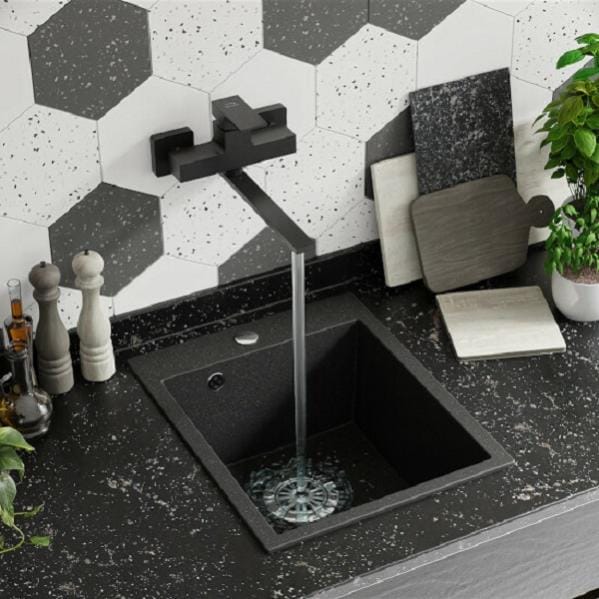 Kvadrato Mezclador De Fregadero De Pared Leroy Merlin